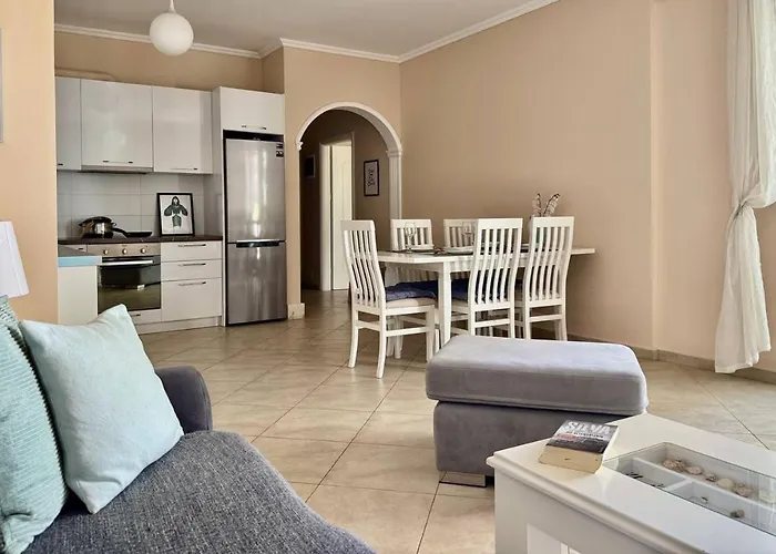 Blue Spacious Sea View 公寓 Sarandë